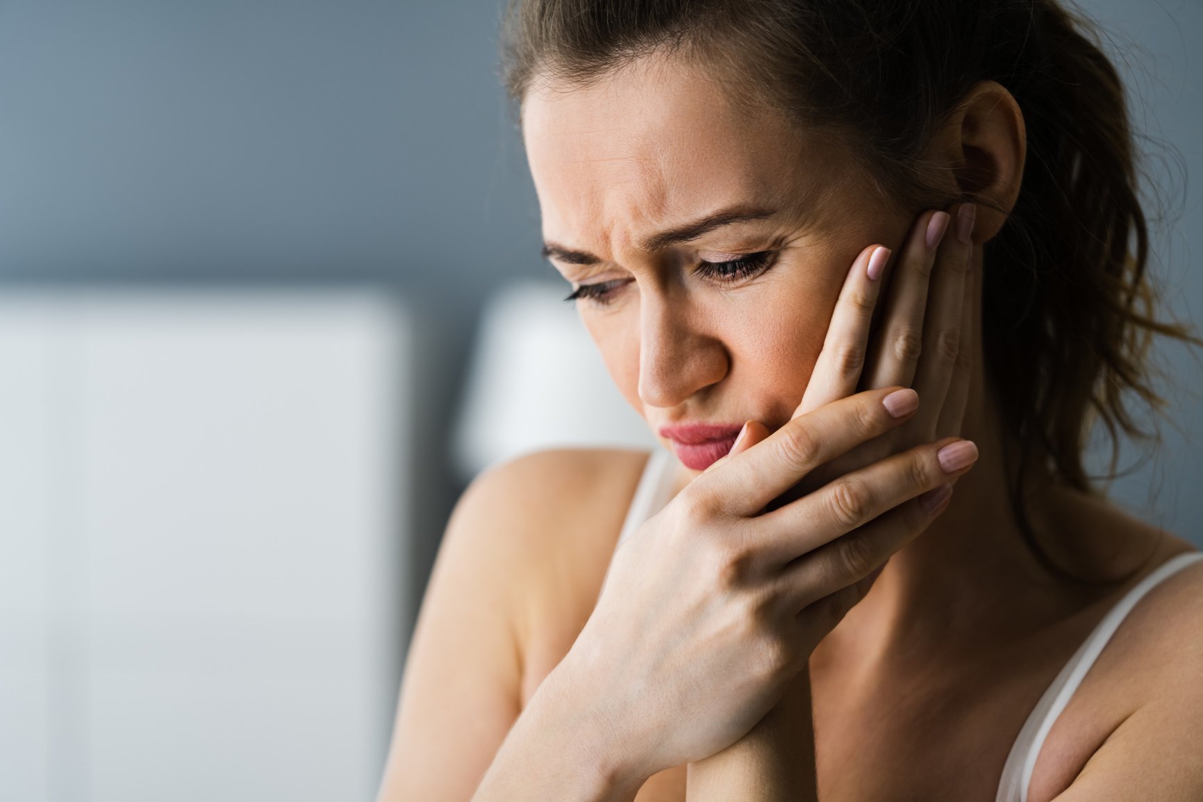 Sore Tooth Decay. Dental Care